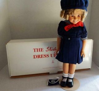Vtg Danbury Shirley Temple Sailor Dress Up Doll Poor Little Rich Girl Nib