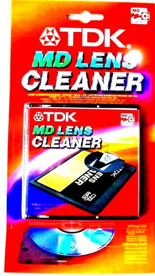 Tdk Md Minidisc Lens Cleaner,