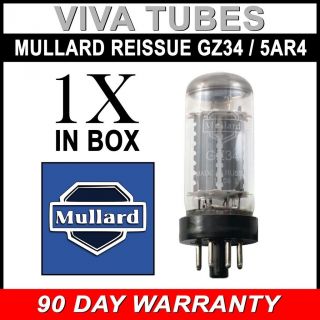 Mullard Reissue Gz34 / 5ar4 Vacuum Tube