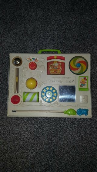 Vintage Fisher Price Activity Center 134 Busy Board