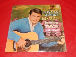 Vintage Rick Nelson Love And Kisses Lp (decca Records 1965 Dl 74678)