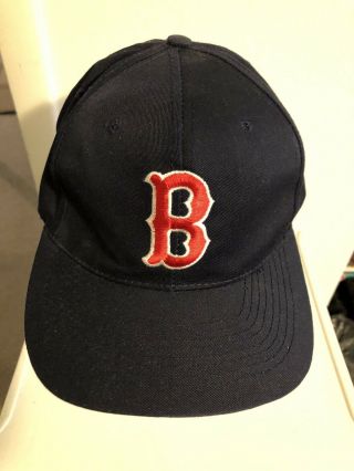 Vintage Boston Red Sox Snapback Hat Euc