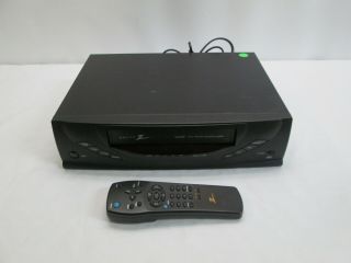 Zenith Vrb410 Vhs Vcr Video Cassette Recorder Player With Remote