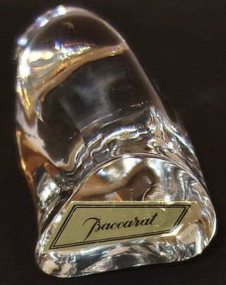 MAGNIFICENT Vintage BACCARAT Art Glass 4 