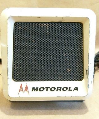Vintage Motorola Two Way Radio Speaker Tsn6000a - 1 Apr 16 62