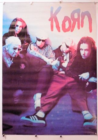 Korn Group (blue) Vintage Poster 22.  25 " X 34 " Nos (b176)