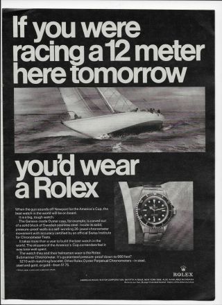 1967 Rolex Submariner Watch 
