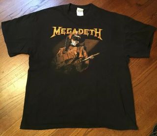 Vintage Megadeth ‘So Far So Good.  So What’ XL Heavy Cotton T Shirt 2003 2