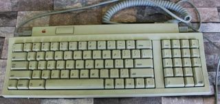 Apple Keyboard Ii M0487 Macintosh,  Apple Desktop Bus Mouse Ii - Vintage