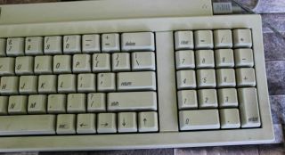 Apple Keyboard II M0487 Macintosh,  Apple Desktop Bus Mouse II - VINTAGE 3