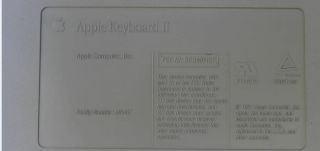 Apple Keyboard II M0487 Macintosh,  Apple Desktop Bus Mouse II - VINTAGE 5