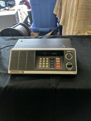 Vintage Bearcat 210xl Bc210xlt Scanner Radio