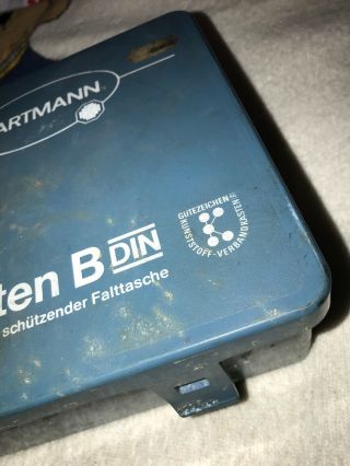 VTG/VW/MERCEDES/German Hartmann Auto First Aid Kit Kraftwagen Verbandkasten 3