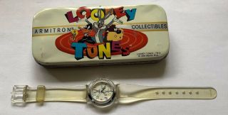 Vintage - Armitron Collectibles Looney Tunes 1994 - Bugs Bunny - In Case