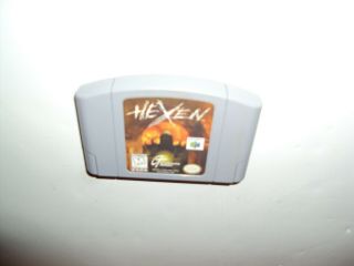 Hexen Nintendo 64,  N64 Vintage classic retro game cartridge 2