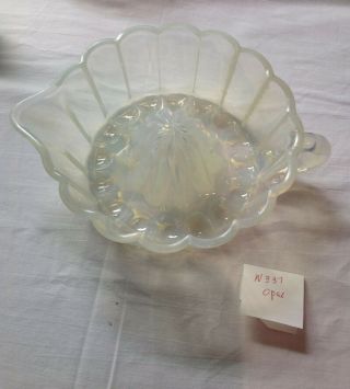 Vintage H.  C.  Fry Co.  N337 Opal Glass Reamer