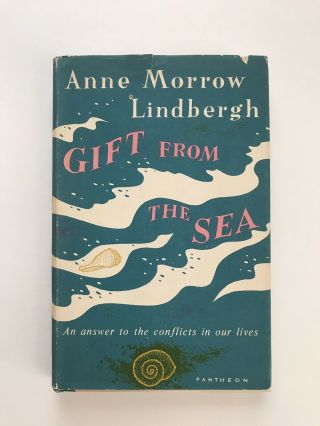 1955 Vtg Book Gift From The Sea Anne Morrow Lindbergh Memoirs Life Reflections
