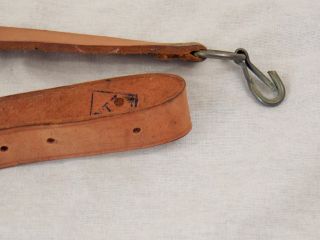 Vintage Leather (2) Point Rifle Sling Military Surplus,  Airsoft,  Paintball Sling
