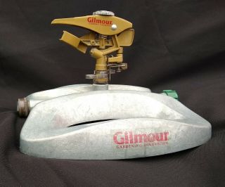 Vintage Gilmour Solid Cast Aluminum Lawn And Garden Sprinkler