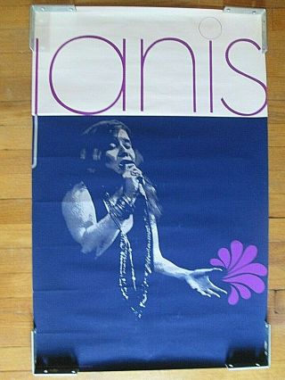 Vintage Janis Joplin Poster 1969