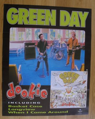Green Day Dookie Vintage Promo Poster