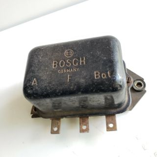 Vintage Bosch 6v Voltage Regulator 6 Volt Volvo Porsche Vw