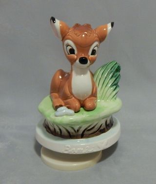 Vintage Schmid Disney Bambi Music Box