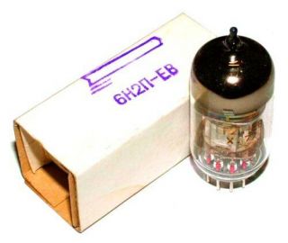 Quad 6h2n - Eb / 6n2p Ev 4 Tubes Valve Nos 60 Day Guarantee Vacuum Radio Amplifier
