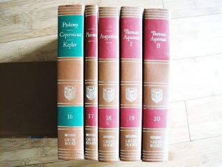 5 Britannica Great Books Of The Western World - Book 16 To 20,  1952