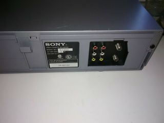 Sony SLV - N750 Hi - Fi Stereo VHS VCR Flash Rewind 19 Micron Head Video Recorder 6