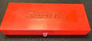 Vintage Snap On Tools Kra206a Tool Box 1978 Date Code,  Good Cond,  Usa
