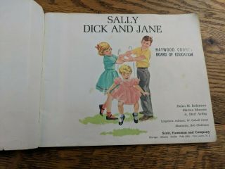 SALLY DICK and JANE Vintage 1962 THE BASIC READER Paperback 512 2