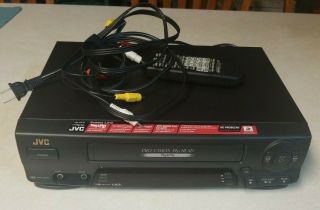 Jvc Vcr Player Hr - A43u,  Remote Control Da 4 Head Hq Pro - Cision