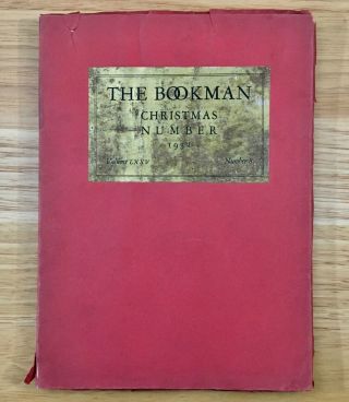 The Bookman (1932) The Private Life Of Sherlock Holmes - Vincent Starrett