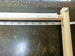 Large Needlework Scroll Frame Needlepoint/X - Stitch/Quilting 14 