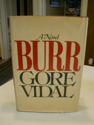 Vintage Burr A Novel Gore Vidal 1973 Hardcover