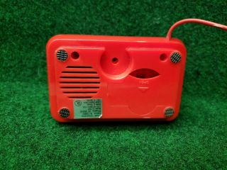 Vintage NOS Conair Digital LED Alarm Clock Model CL1002 Red retro ' 80s 90 ' s 3