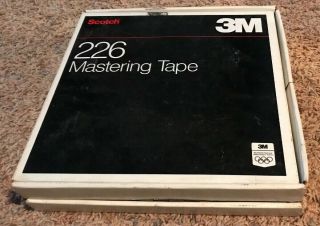 Vintage:Scotch 3M 226: Metal 10 1/2 Inch Reel to Reel: Tape 2