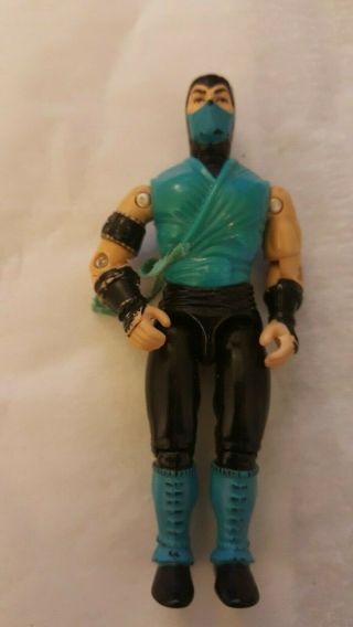 Vintage Gi Joe Action Figure Sub Zero 1994 Mortal Kombat