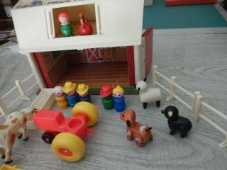 Vintage Fisher Price Family Farm Little People 915 Play 1968