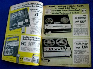 Radio Shack Electronics catalogs 1962/1968/1977 - stereo,  CB,  kits,  parts,  etc. 3