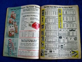 Radio Shack Electronics catalogs 1962/1968/1977 - stereo,  CB,  kits,  parts,  etc. 5