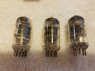 Three (3) RCA 6AN8 Vacuum Tubes with Boxes,  Appear,  USA,  TV - 7D/U 2