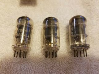 Three (3) RCA 6AN8 Vacuum Tubes with Boxes,  Appear,  USA,  TV - 7D/U 3