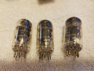 Three (3) RCA 6AN8 Vacuum Tubes with Boxes,  Appear,  USA,  TV - 7D/U 5