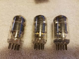 Three (3) RCA 6AN8 Vacuum Tubes with Boxes,  Appear,  USA,  TV - 7D/U 6