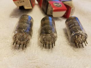Three (3) RCA 6AN8 Vacuum Tubes with Boxes,  Appear,  USA,  TV - 7D/U 8