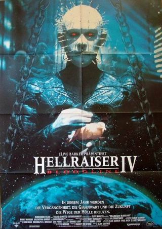 Hellraiser : Bloodline Vintage 1 Sheet Movie Poster 1996 Pinhead