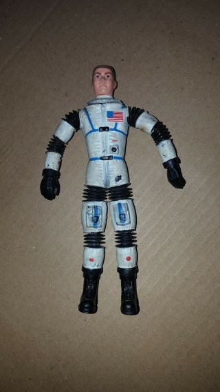 Vintage Mattel 1966 Major Matt Mason Man In Space Figure Bendable Astronaut Cool