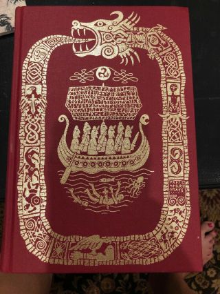 Folio Society The Vikings By Gwyn Jones 1997 Book Missing Slipcase